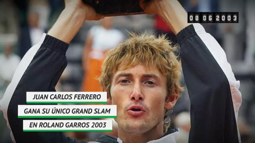 Tal día como hoy, Juan Carlos Ferrero ganaba Roland Garros en 2003