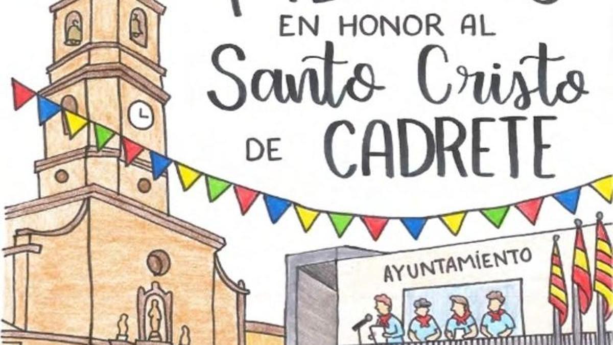 Cartel de fiestas.