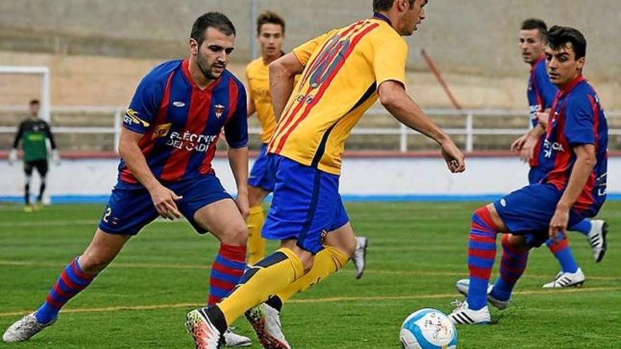 El Barça juvenil de Gabri venç un Sallent lluitador