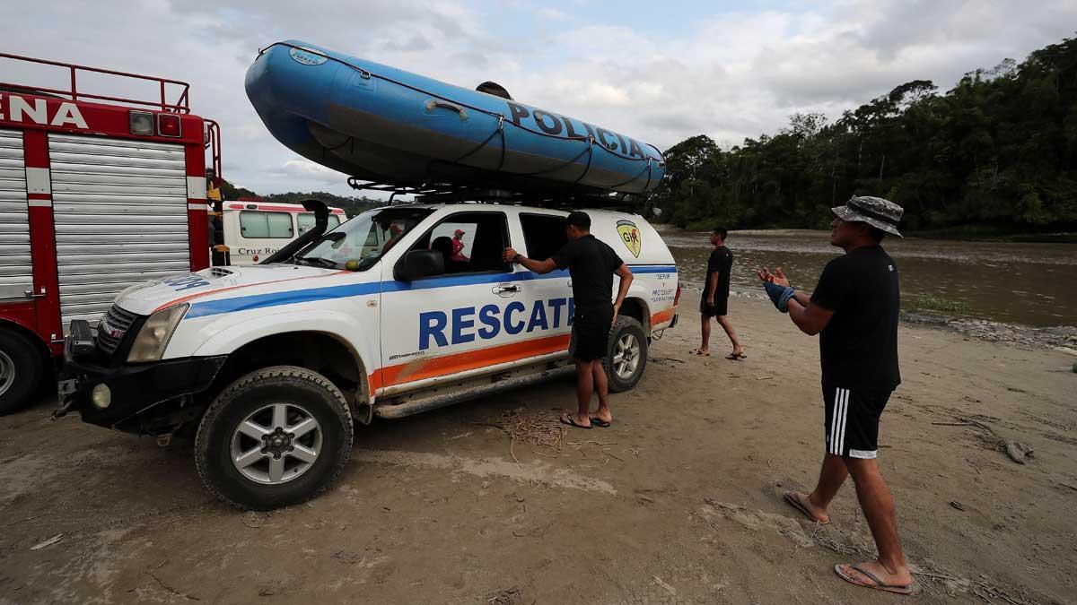 Se intensifican los trabajos de búsqueda del español desaparecido en un río de Ecuador