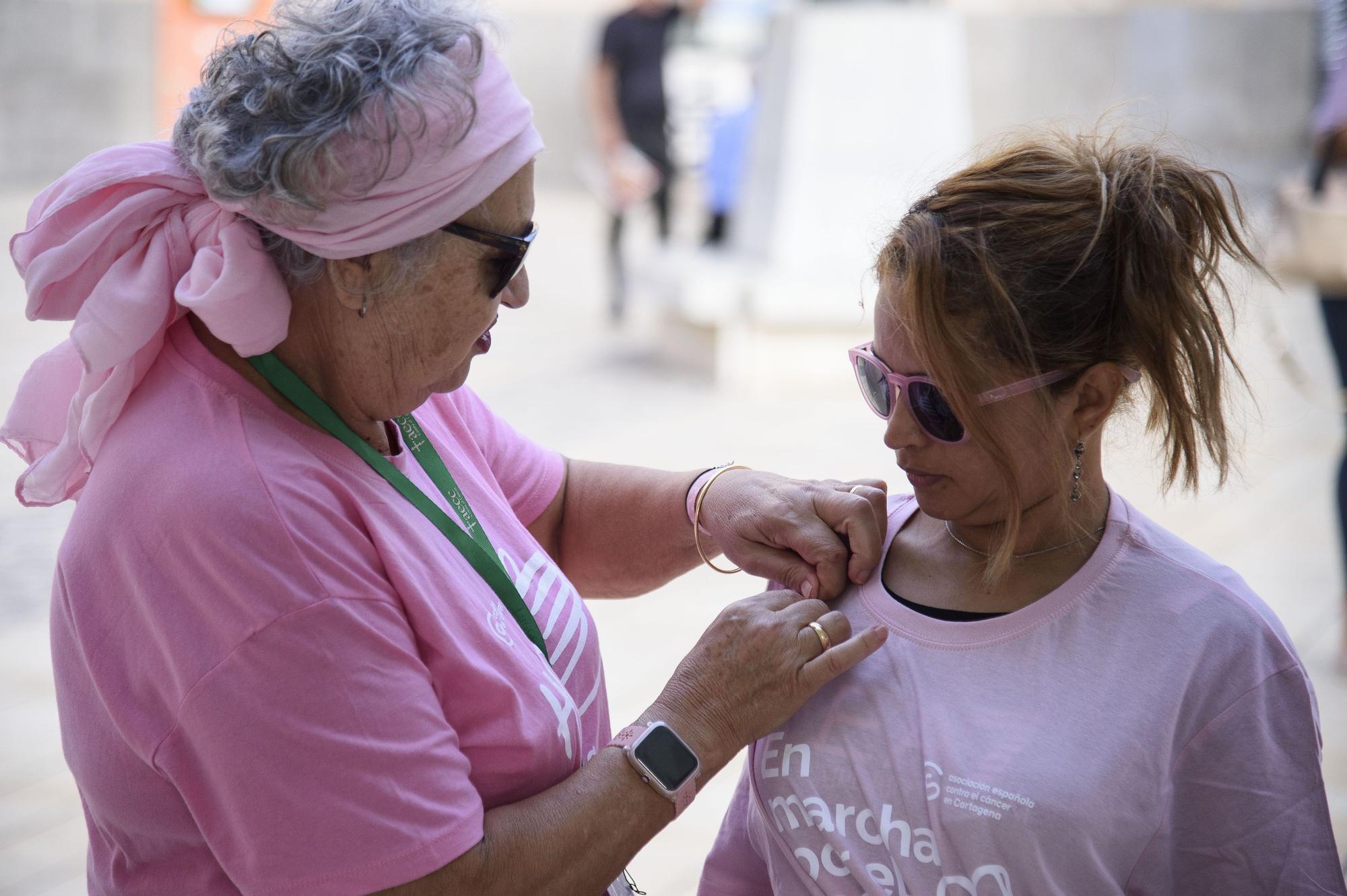 Marcha por la Lucha Contra el Cáncer de Mama en Cartagena