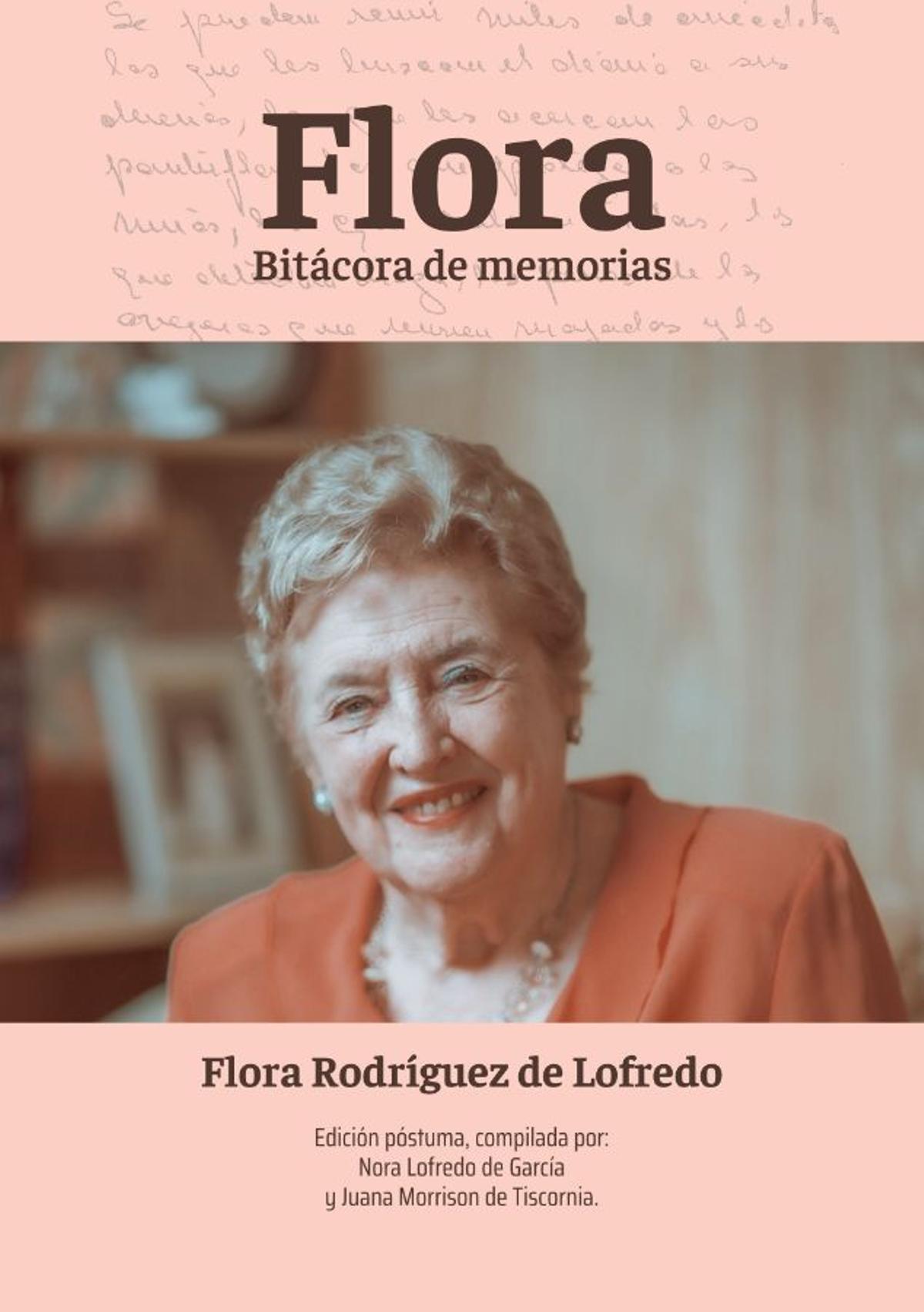 Portada del libro "Flora, bitácora de memorias"