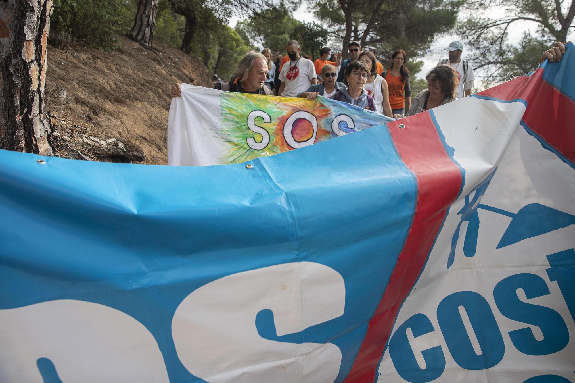 Manifestació del SOS Costa Brava