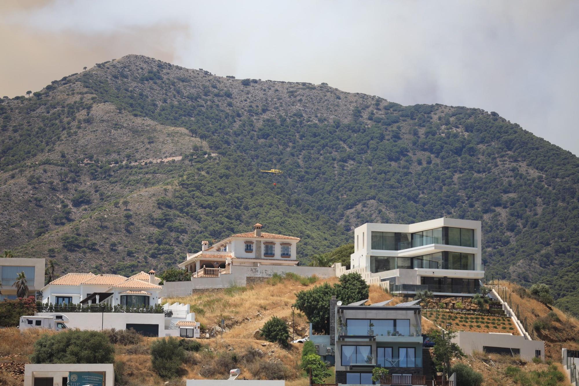 Declarado un incendio en la Sierra de Mijas