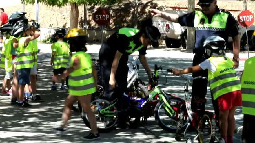 Decanos en la educación vial en Alcoy