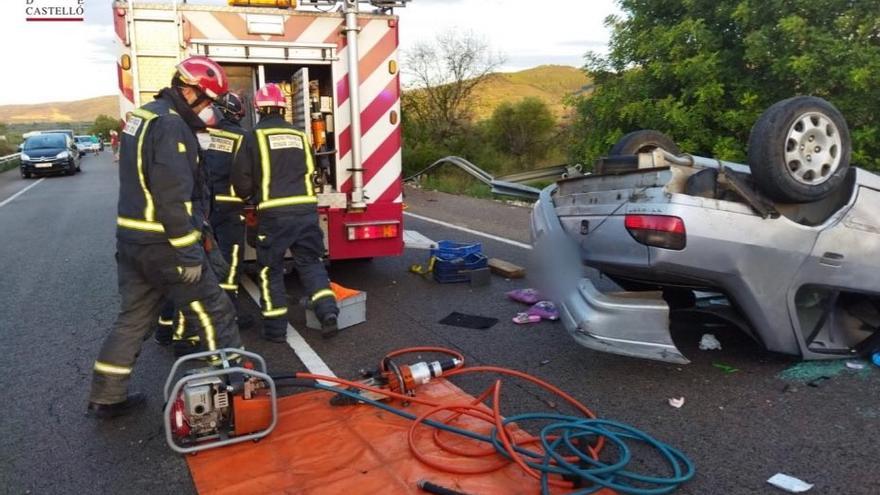 Accidente de tráfico en la N340