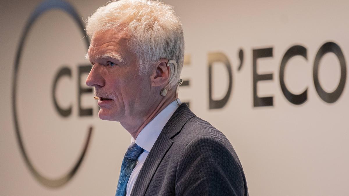 Andreas Schleicher, 'padre' de PISA, este jueves en el Cercle d'Economia.