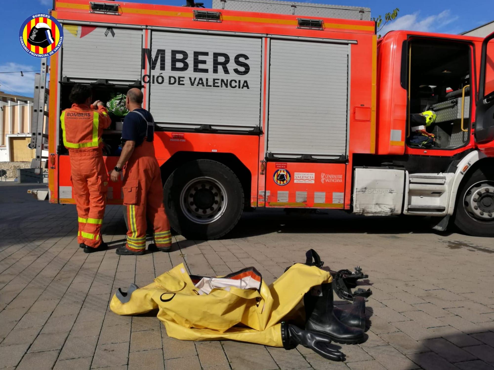 Dos heridos por una fuga de amoniaco en el Puerto de Gandia