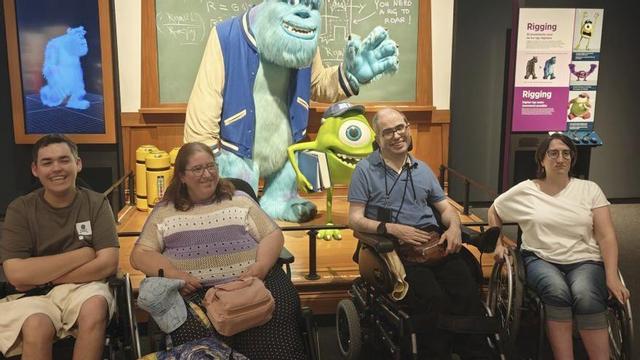 Visita a la exposición Pixar de CaixaForum.