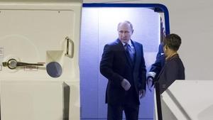 Putin llega a Hamburgo para participar en la cumbre del G-20.