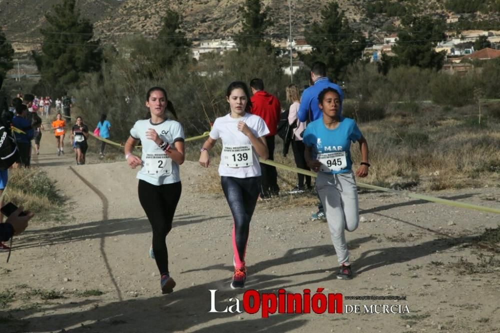 Final regional de campo a través - cadete