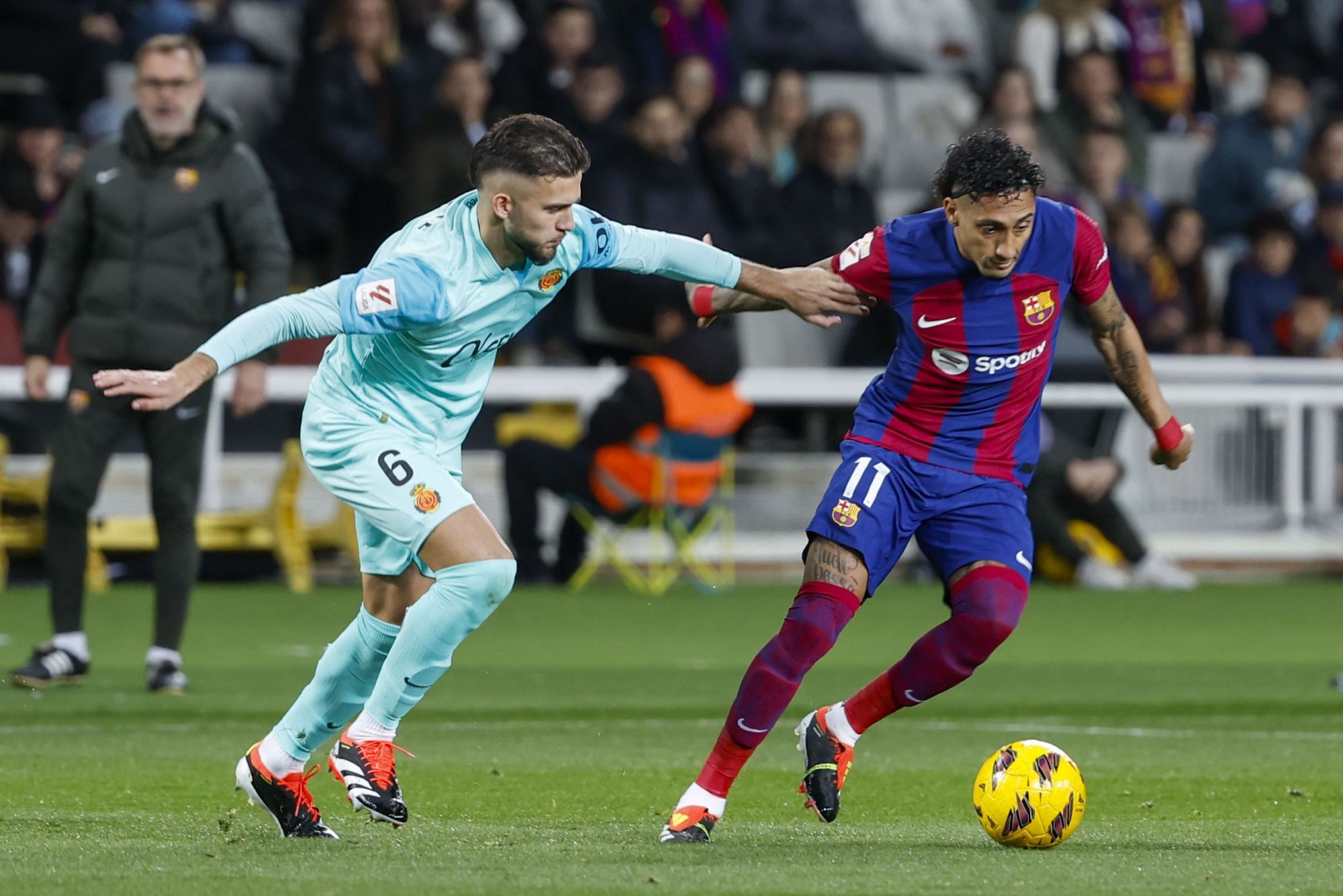 Las imágenes del Barça-RCD Mallorca en Montjuïc