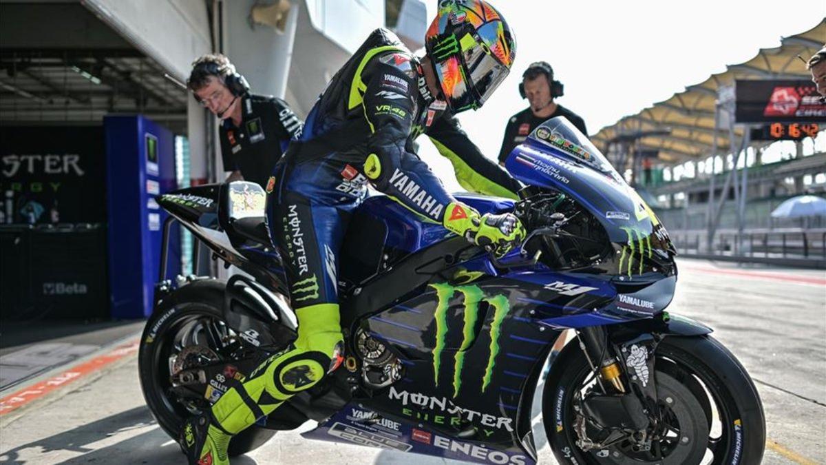 Rossi sigue dispuesto a dar guerra con su Yamaha