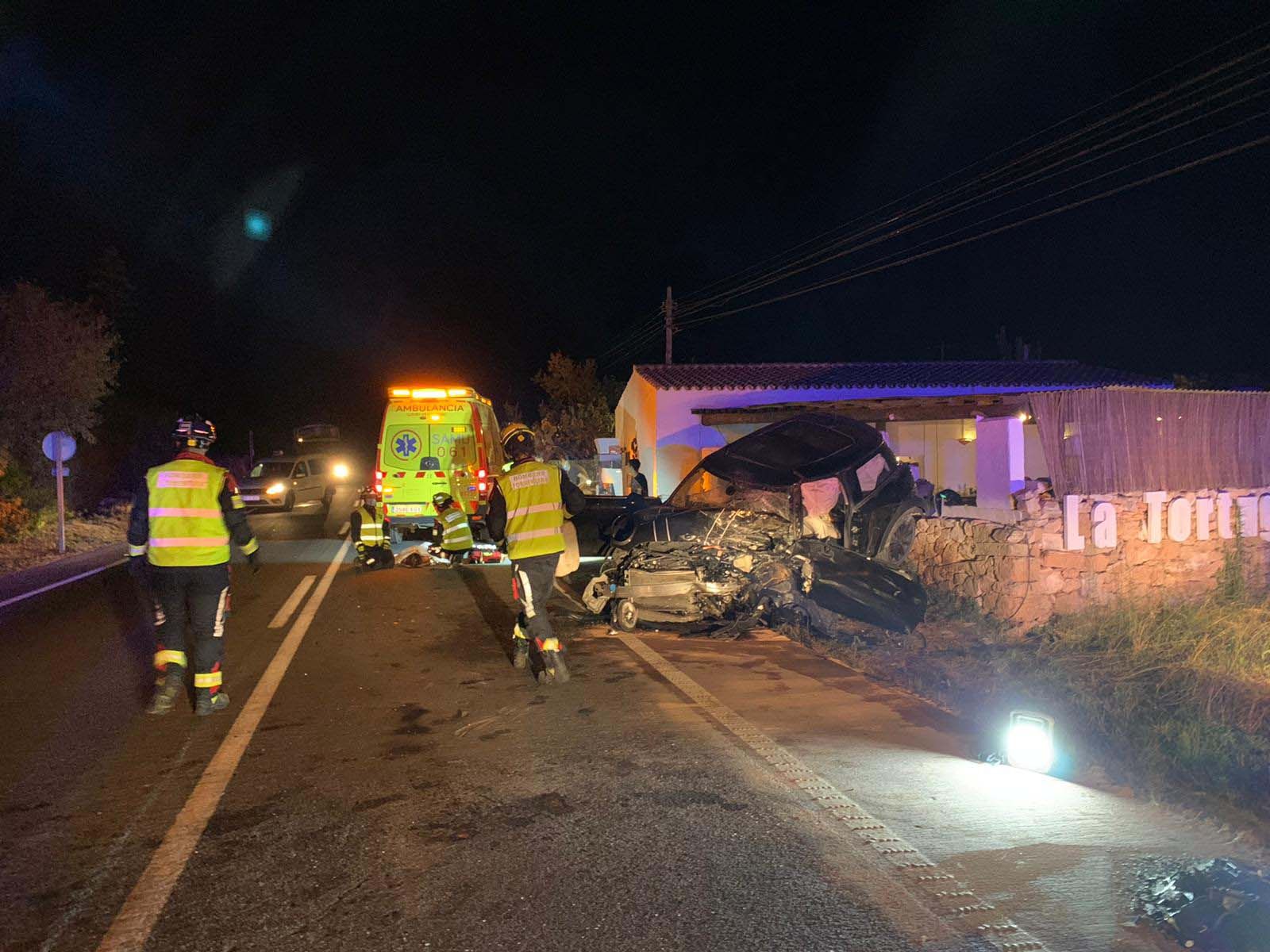 Accidente de tráfico en Formentera