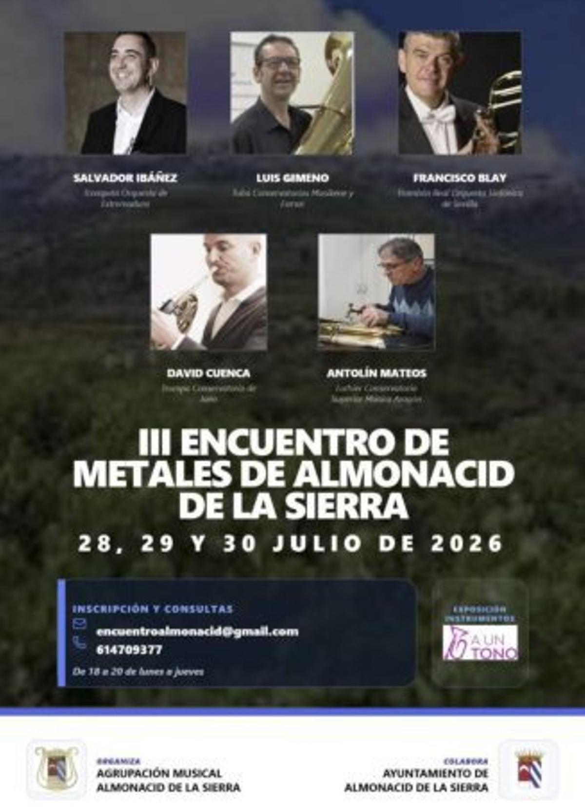 Cartel del encuentro.