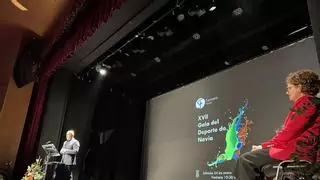 Una ejemplar gala del Deporte que Navia dedica a las familias y al esfuerzo: así fue el encuentro que premió a 16 deportistas e iniciativas