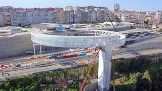 Aplazada la reapertura del túnel de Lepanto por las obras del ascensor HALO