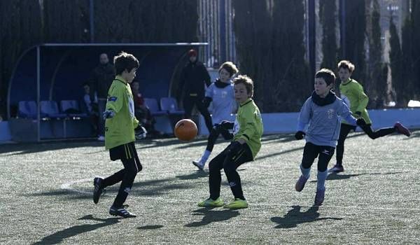 FÚTBOL: DFAP San Fernando- La Muela (2º Benjamín Siete)