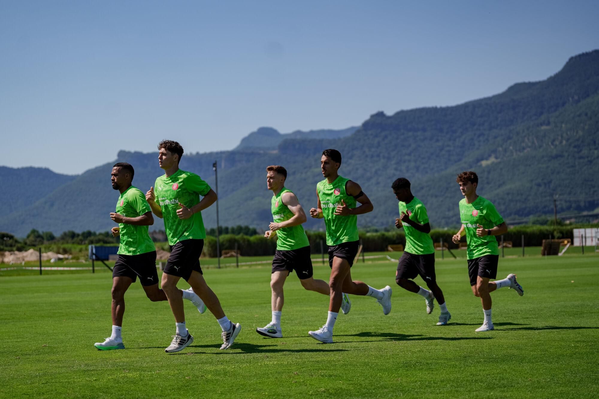 ESTADA DE PRETEMPORADA DEL GIRONA FC AL ROYALVERD TRAINING CENTER DE LA VALL D&#039;EN BAS