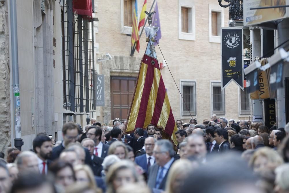 Procesión de la Senyera del Colegio del Arte Mayor de la Seda