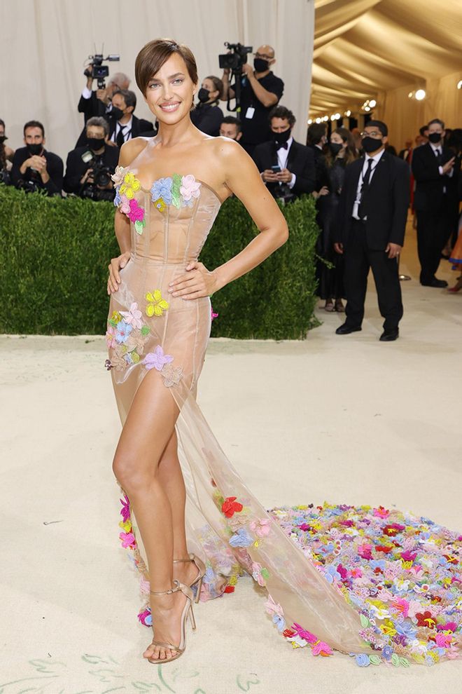 Irina Shayk en la Gala MET 2021
