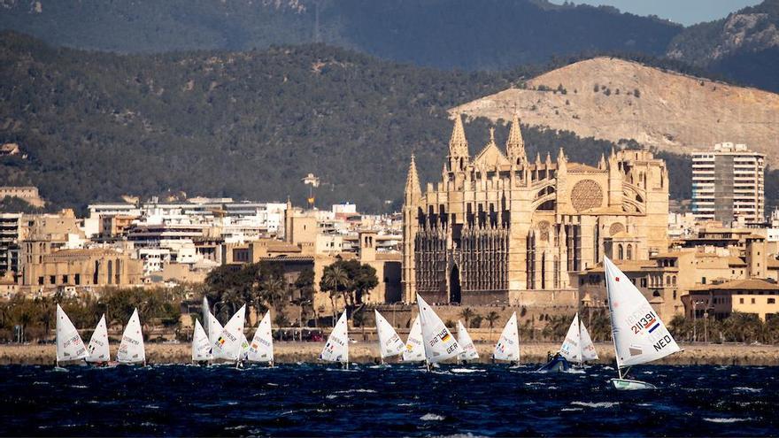 Imagen de la regata de 2019 del Trofeo Princesa Sofía Mallorca