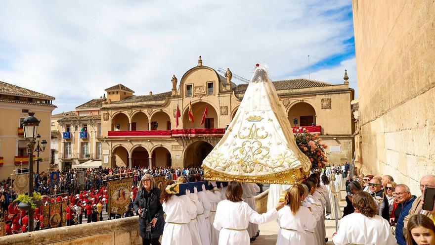 Procesión del Domingo de Resurrección en Lorca, en imágenes