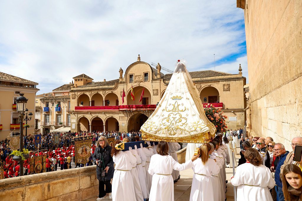 Procesión del Domingo de Resurrección en Lorca, en imágenes