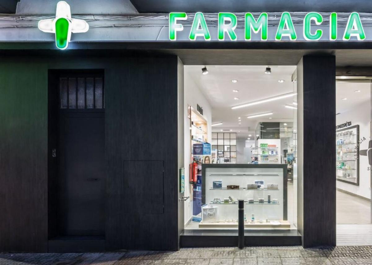 Una farmacia en Picassent.