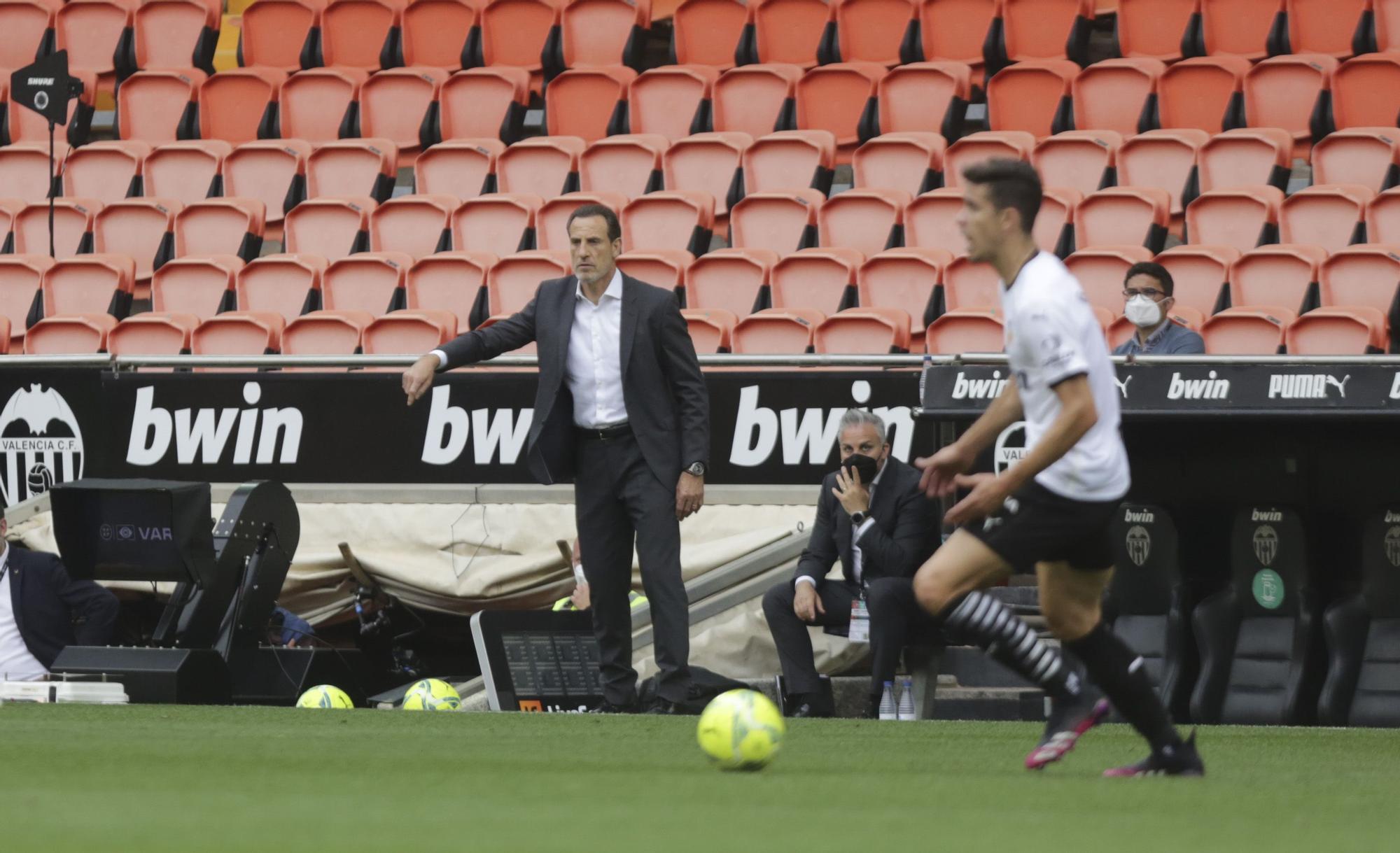 Las imágenes de la victoria del Valencia frente al Valladolid en Mestalla