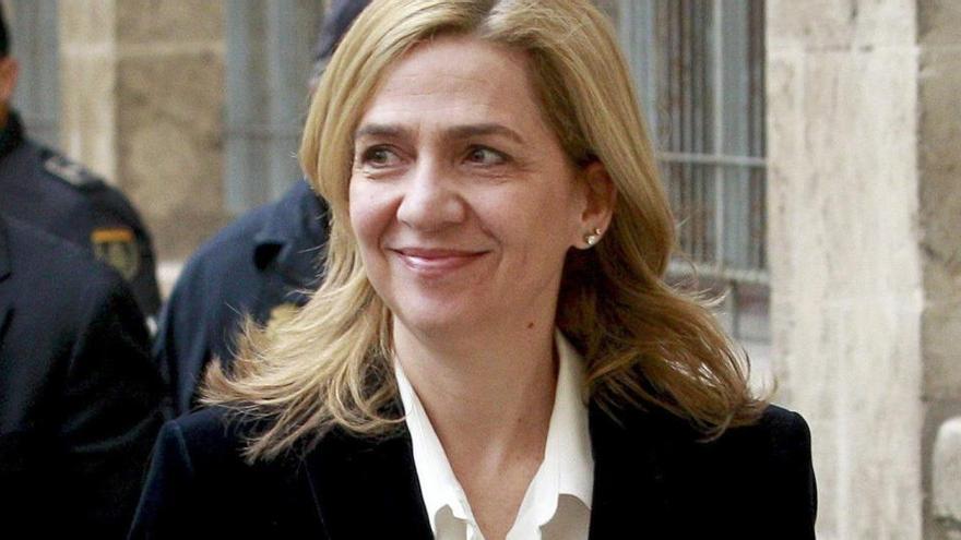 La infanta Cristina serà jutjada pel cas Nóos