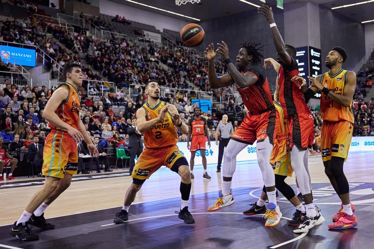 El Covirán Granada - Valencia Basket de la primera vuelta de la Liga Endesa