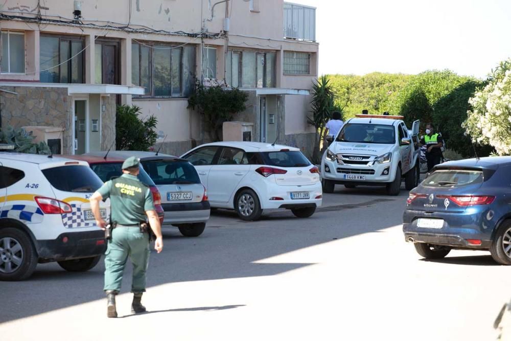 Desalojo hoy del edificio Don Pepe.