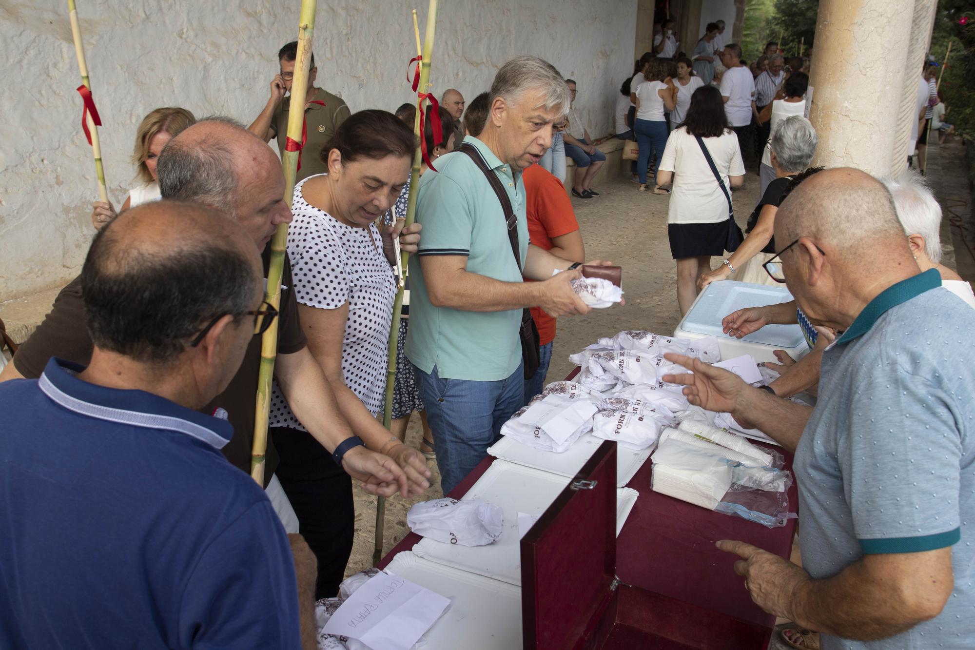 La ermita Sant Feliu de Xàtiva se llena tras dos años sin celebrar su patrón