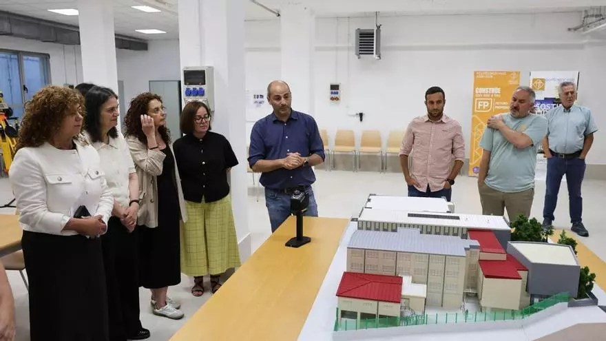 El IES Politécnico tiene un gemelo: es digital y capaz de predecir el futuro