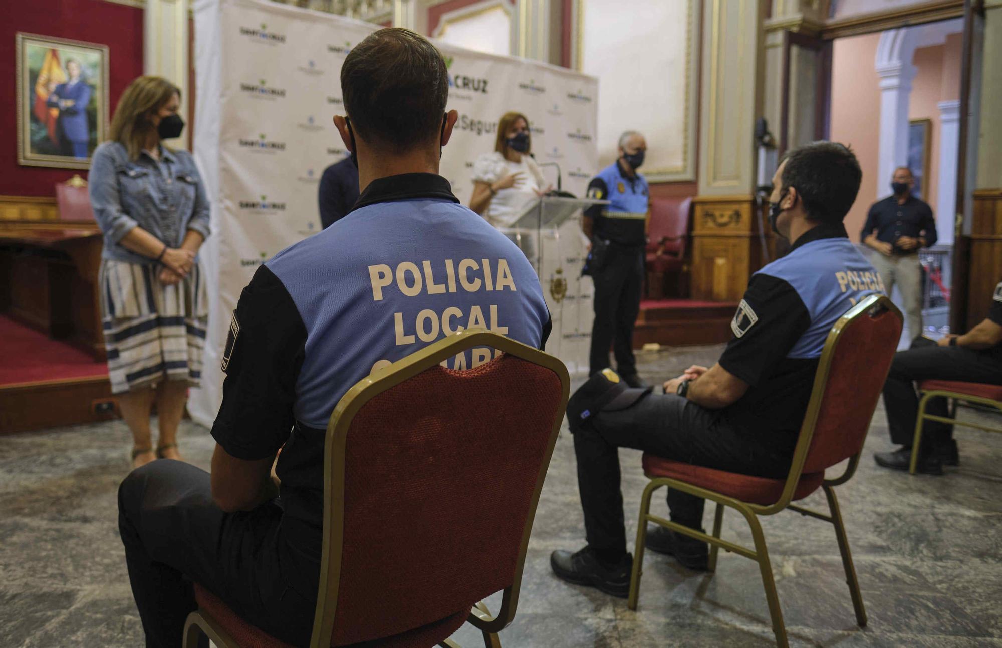 Acto nombramiento policías locales en prácticas