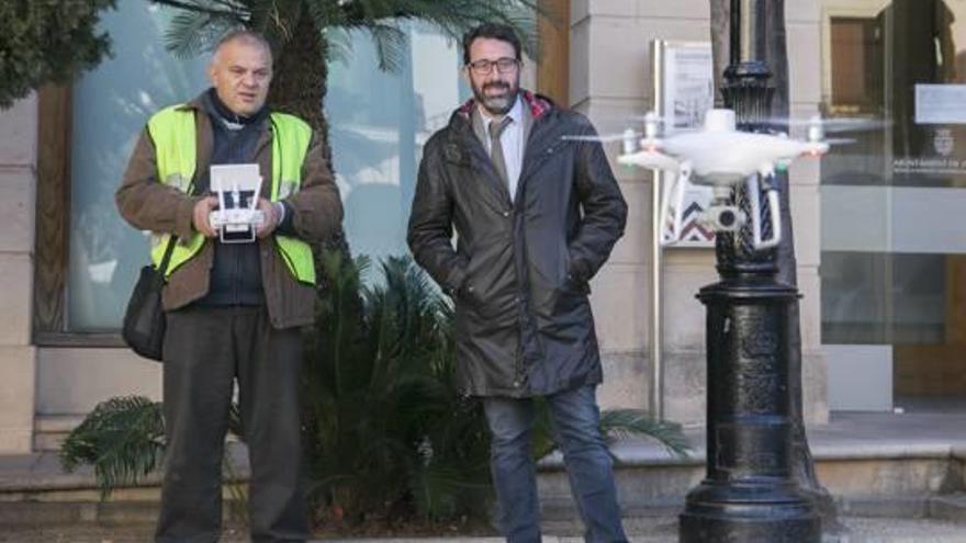 Gandia detectará con la cámara de un dron las obras ilegales en su término