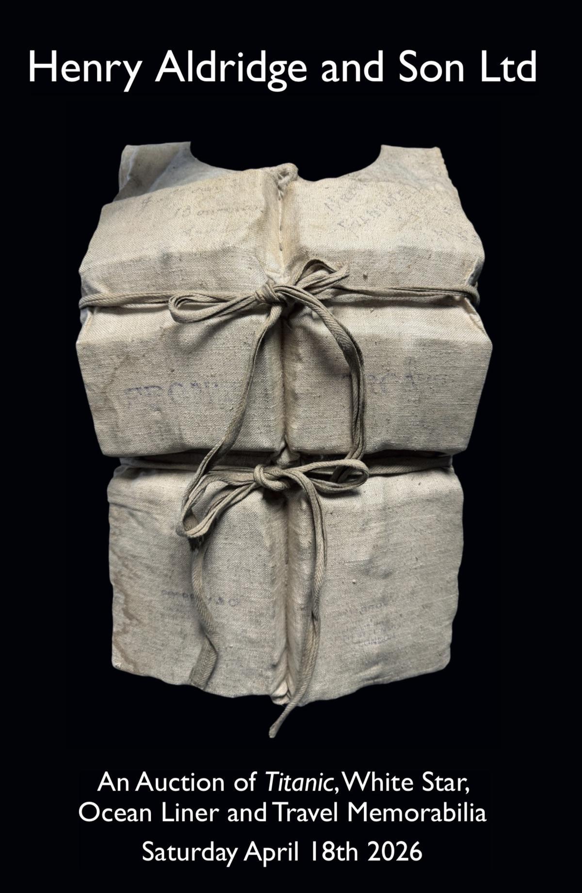 Más de 770.000 euros por un chaleco salvavidas de una superviviente del Titanic