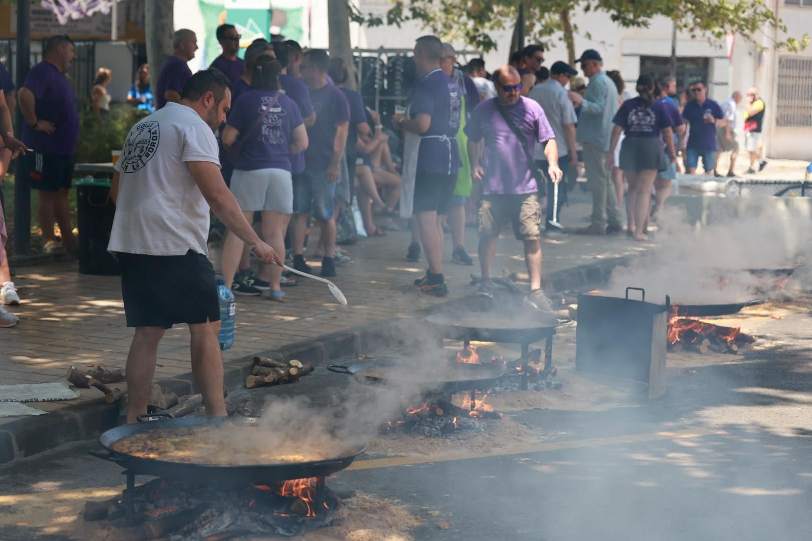 Concurso de paellas en el Grau por Sant Pere