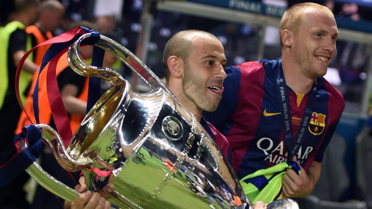 Luis Enrique reclutó a Jérémy Mathieu para jugar en el Barça cuando aterrizó en el banquillo azulgrana en el 2014