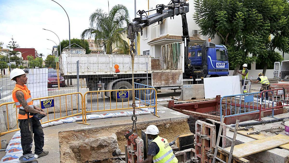 Obras en la red de agua potable de Paiporta | A.P.