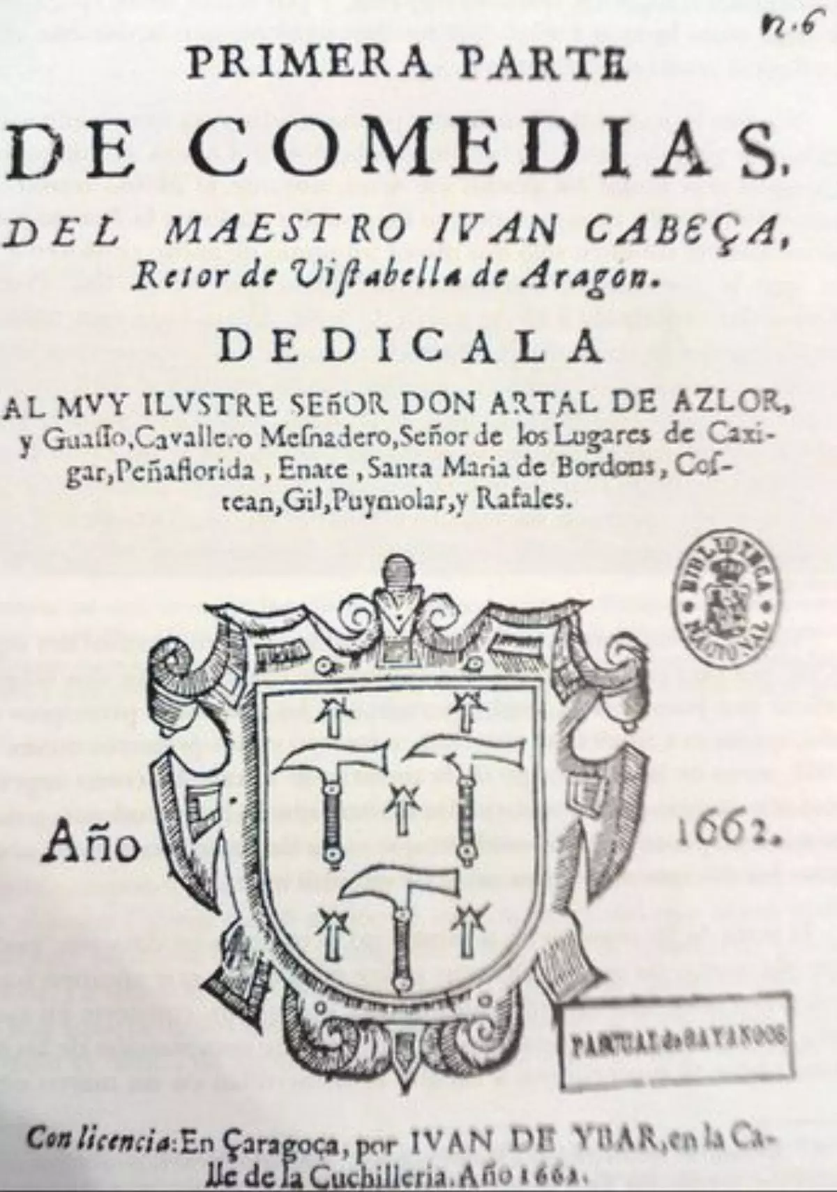 320 aniversario del maestro Juan Cabeza