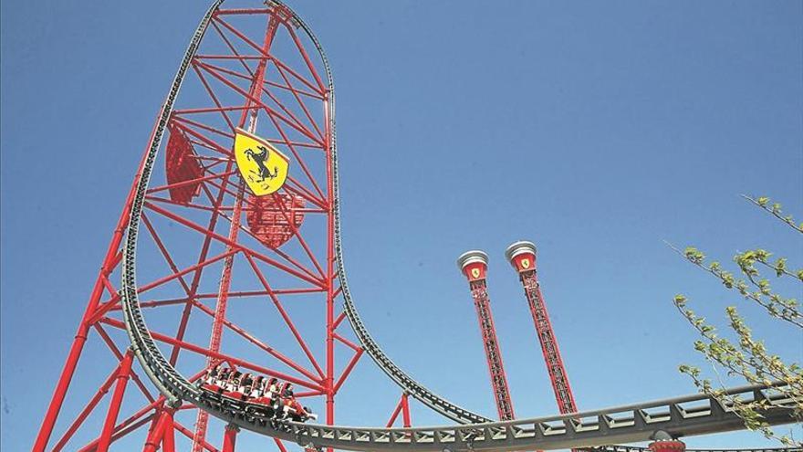 El parque Ferrari Land da un nuevo impulso a Port Aventura