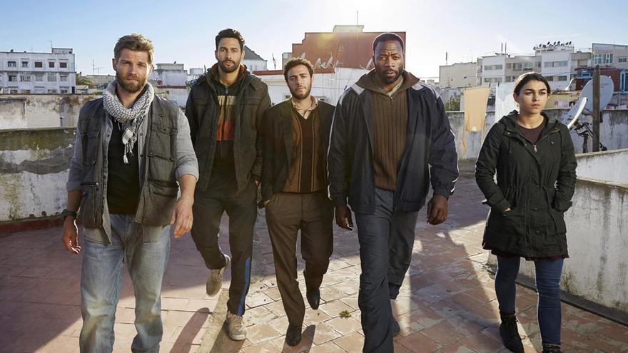 Los protagonistas de «The Brave».