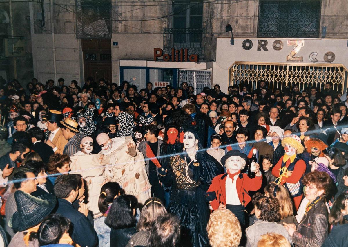 Así se celebraba el Carnaval en Alicante a finales de los años 80