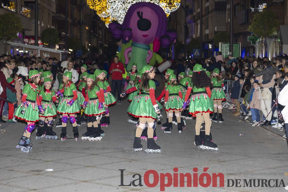 Así ha sido el desfile de Papá Noel en Caravaca