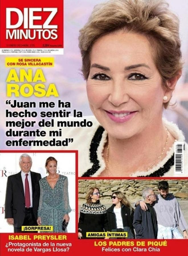 Portada de la revista Diez Minutos del 4 de enero de 2023