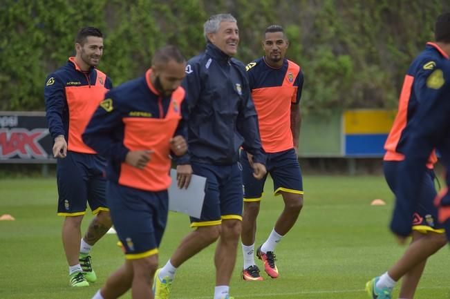 Entrenamiento de la UD Las Palmas, con el nuevo ...