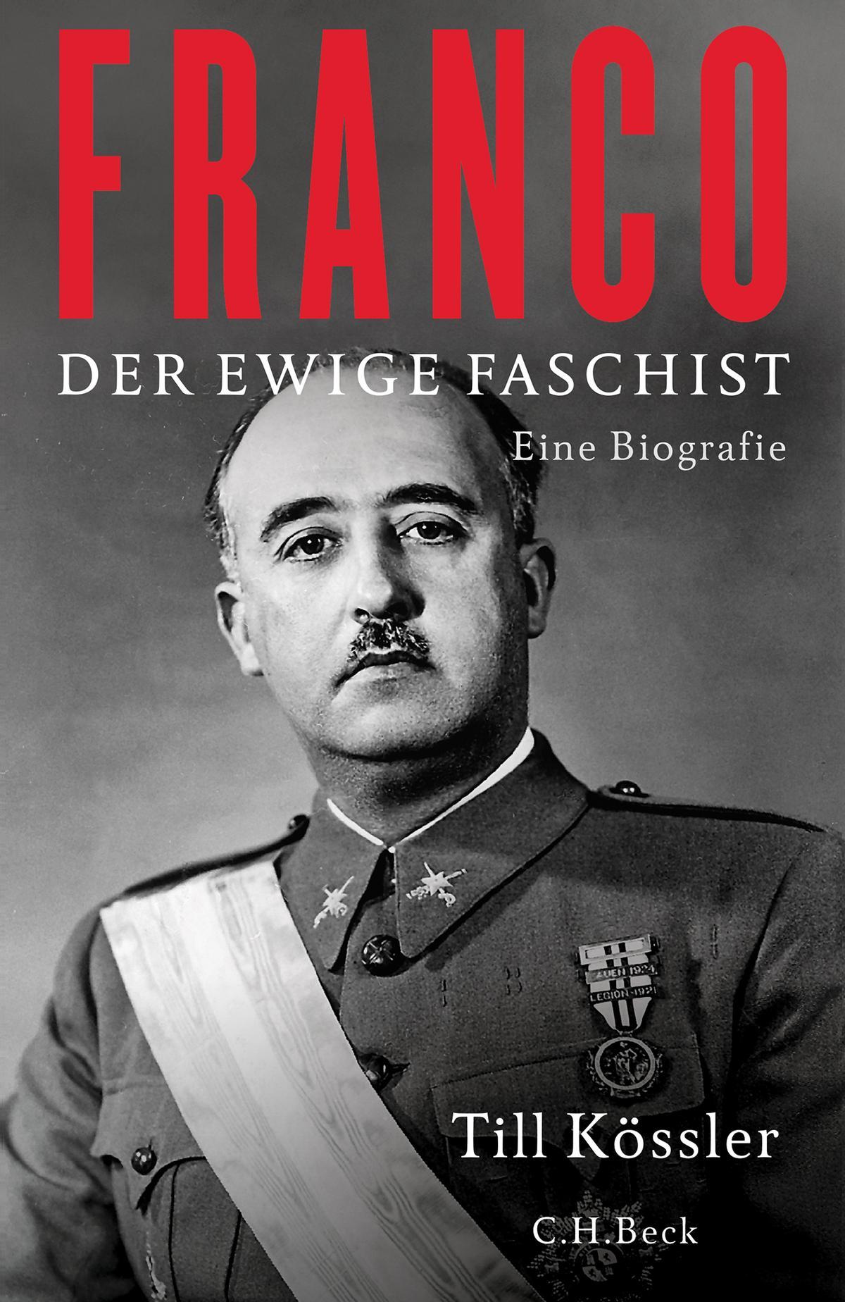 Das Buchcover zur neuen Franco-Biografie.