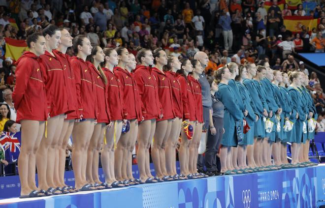 Waterpolo femenino:  partido por el oro Australia - España